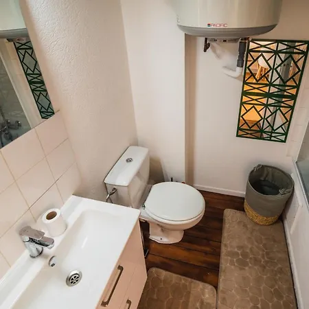 Appartement Sublime T2 Avec Balcon, Wifi, Linge #centre *