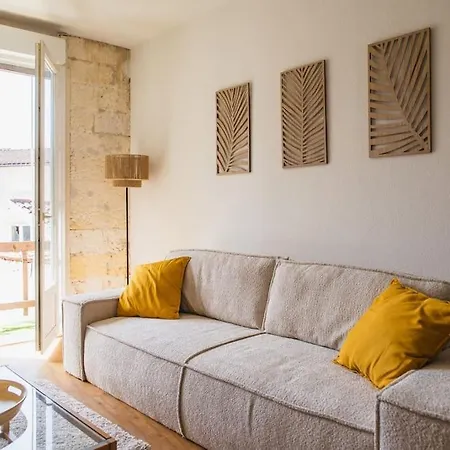 Appartement Sublime T2 Avec Balcon, Wifi, Linge #centre *