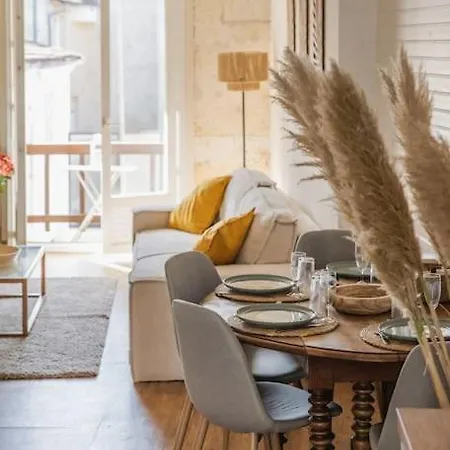 Appartement Sublime T2 Avec Balcon, Wifi, Linge #centre