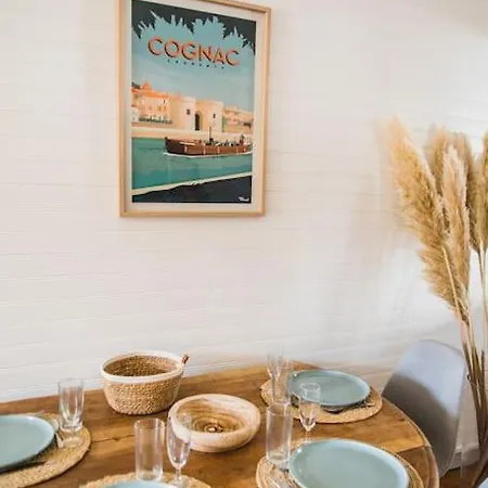 Sublime T2 Avec Balcon, Wifi, Linge #centre * Cognac